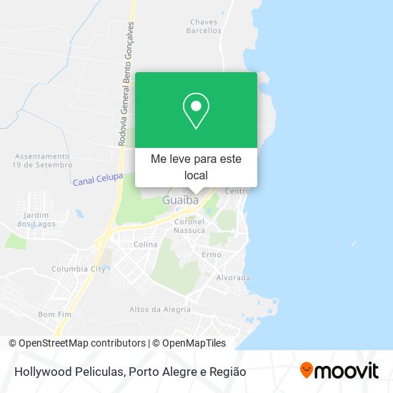 Hollywood Peliculas mapa