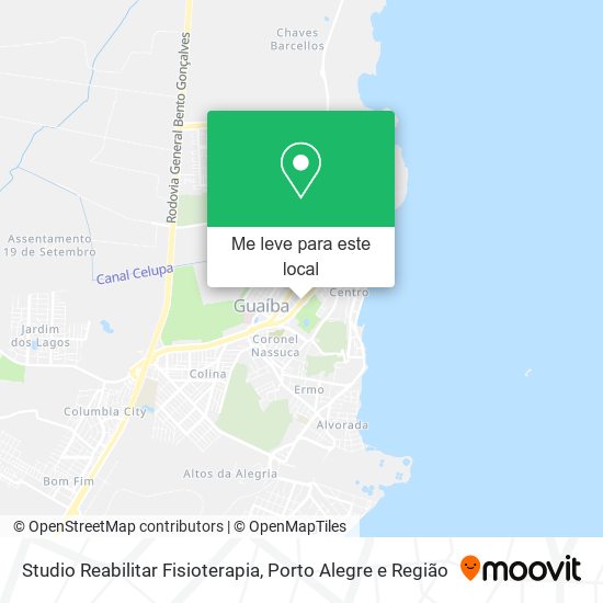 Studio Reabilitar Fisioterapia mapa