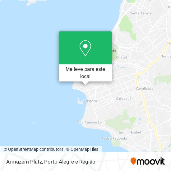 Armazém Platz mapa