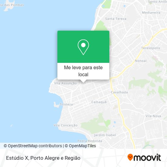 Estúdio X mapa