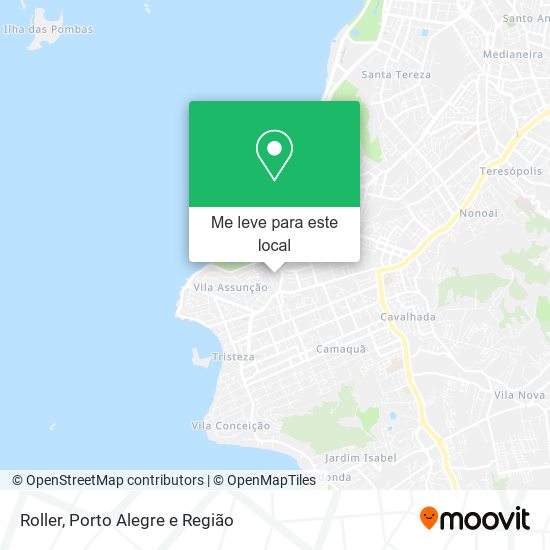 Roller mapa