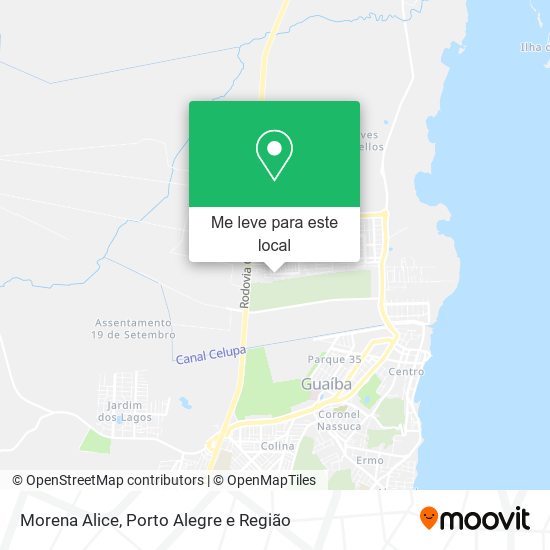 Morena Alice mapa