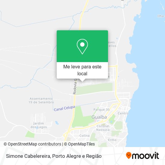 Simone Cabelereira mapa