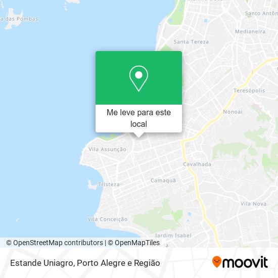 Estande Uniagro mapa