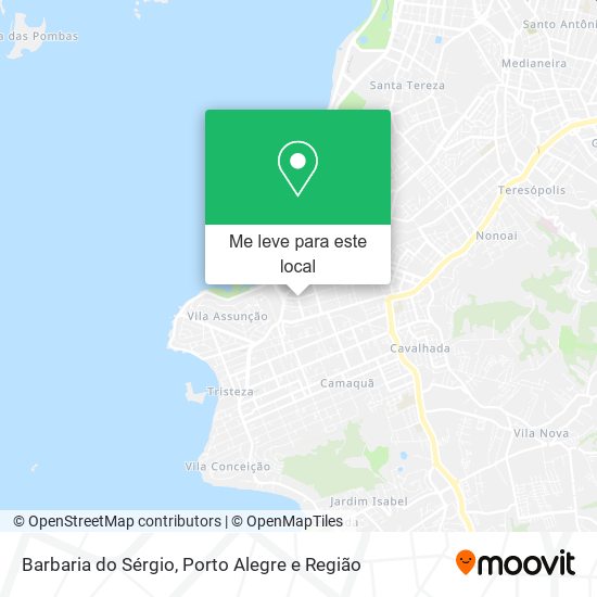 Barbaria do Sérgio mapa