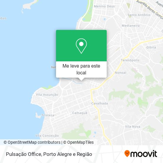 Pulsação Office mapa