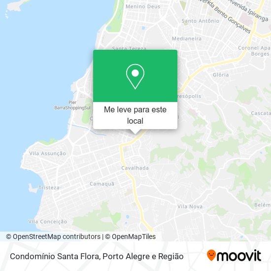 Condomínio Santa Flora mapa
