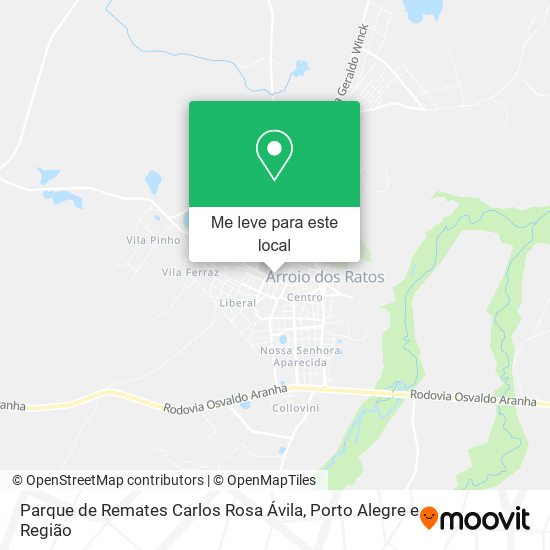 Parque de Remates Carlos Rosa Ávila mapa
