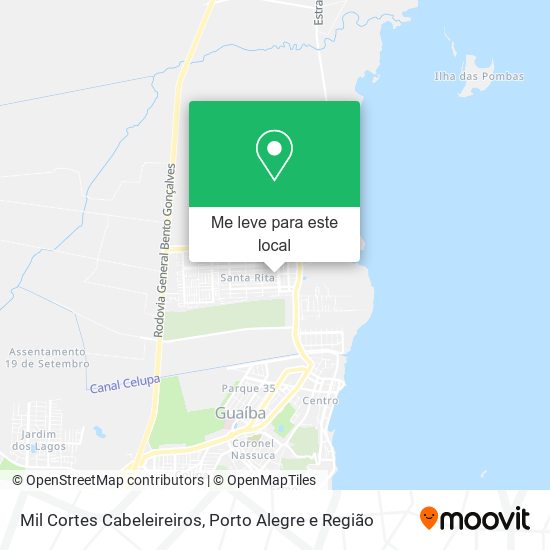 Mil Cortes Cabeleireiros mapa