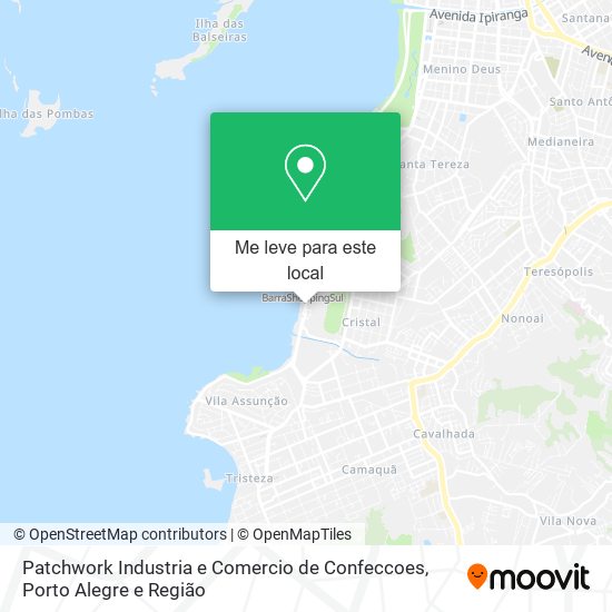 Patchwork Industria e Comercio de Confeccoes mapa