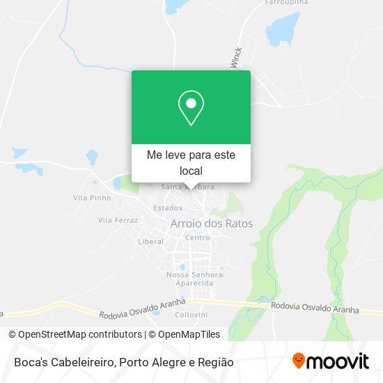 Boca's Cabeleireiro mapa