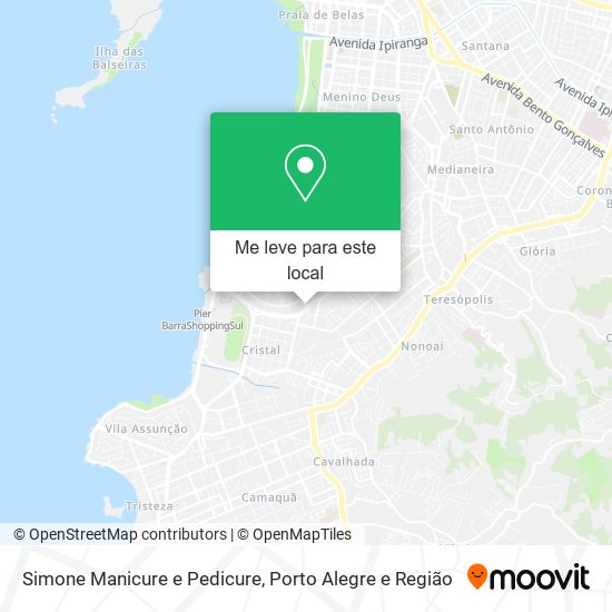Simone Manicure e Pedicure mapa