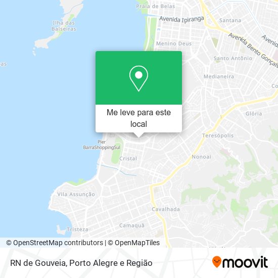 RN de Gouveia mapa