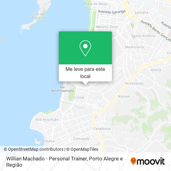 Willian Machado - Personal Trainer mapa