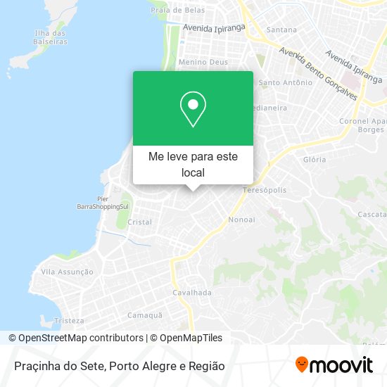 Praçinha do Sete mapa