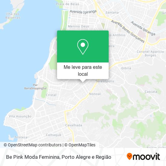 Be Pink Moda Feminina mapa