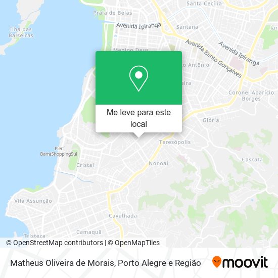 Matheus Oliveira de Morais mapa