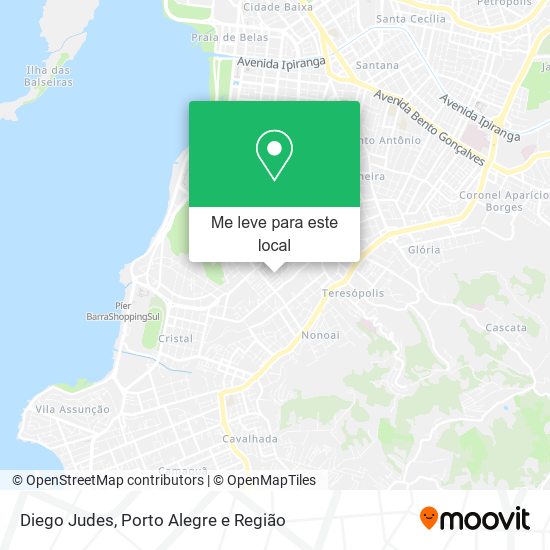 Diego Judes mapa