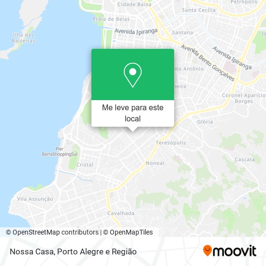 Nossa Casa mapa