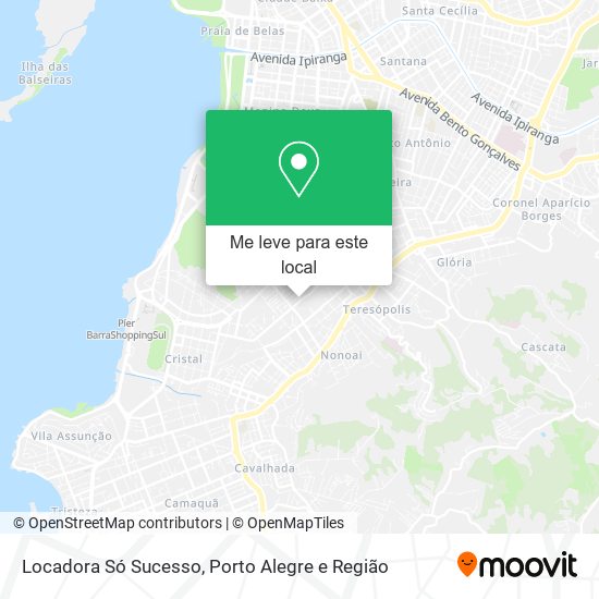 Locadora Só Sucesso mapa