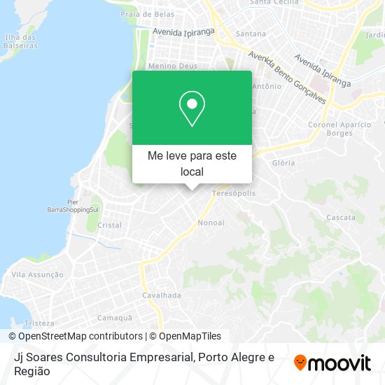 Jj Soares Consultoria Empresarial mapa