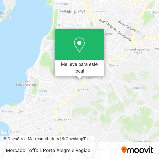 Mercado Toffoli mapa