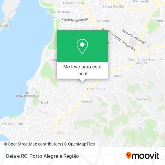 Deia e RO mapa