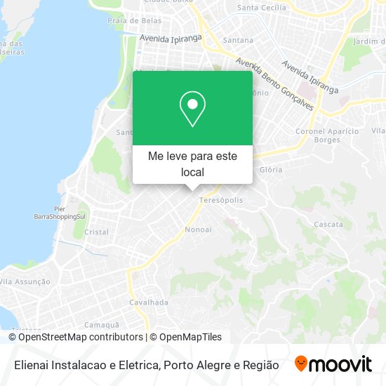 Elienai Instalacao e Eletrica mapa