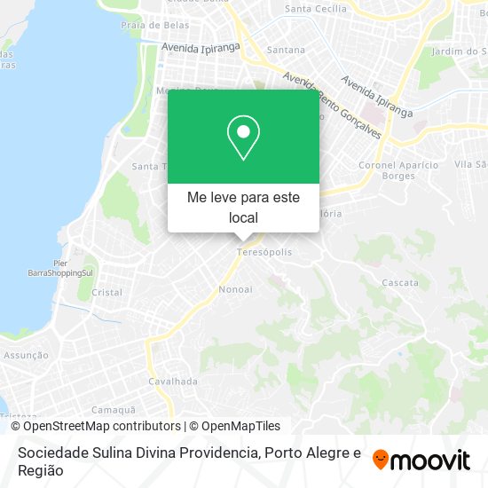 Sociedade Sulina Divina Providencia mapa