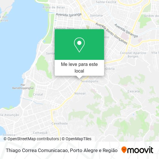 Thiago Correa Comunicacao mapa