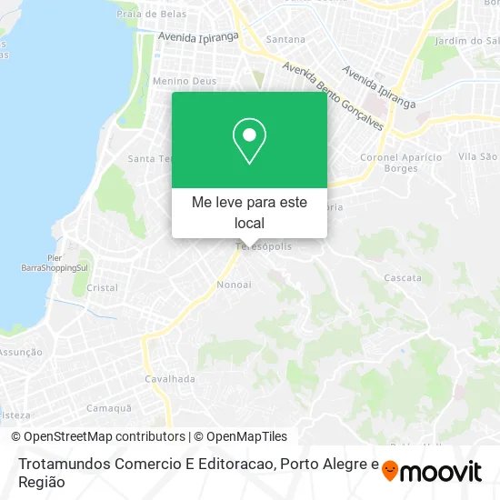 Trotamundos Comercio E Editoracao mapa