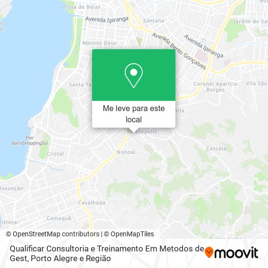 Qualificar Consultoria e Treinamento Em Metodos de Gest mapa