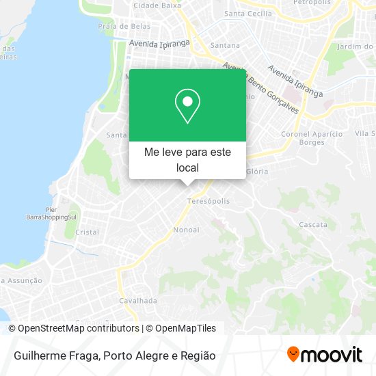 Guilherme Fraga mapa