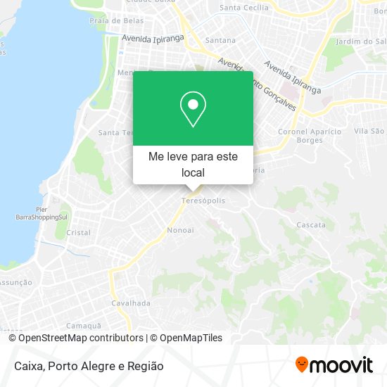 Caixa mapa