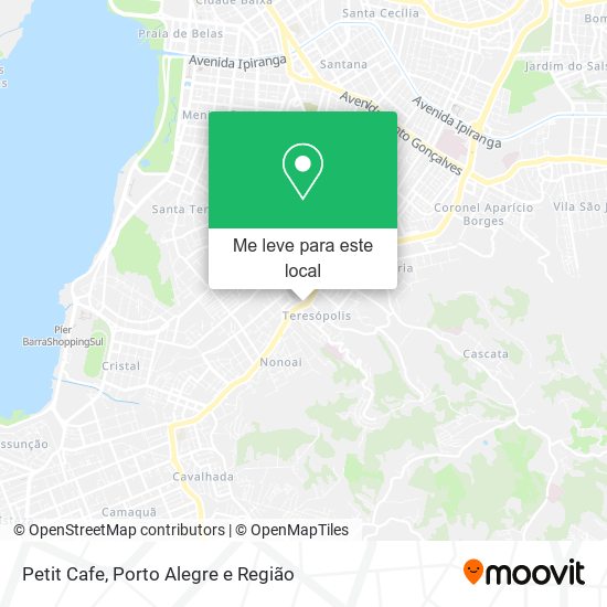 Petit Cafe mapa