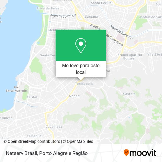 Netserv Brasil mapa