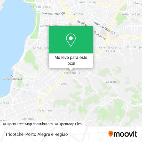 Tricotche mapa