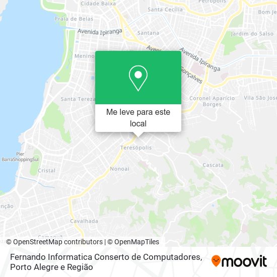 Fernando Informatica Conserto de Computadores mapa