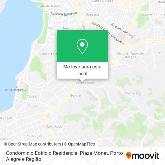 Condominio Edificio Residencial Plaza Monet mapa