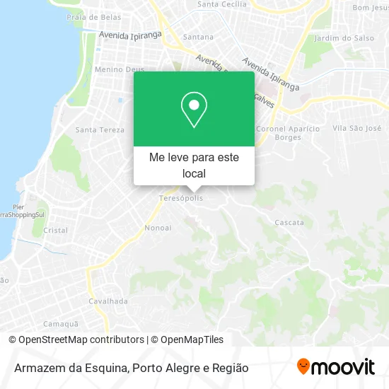 Armazem da Esquina mapa