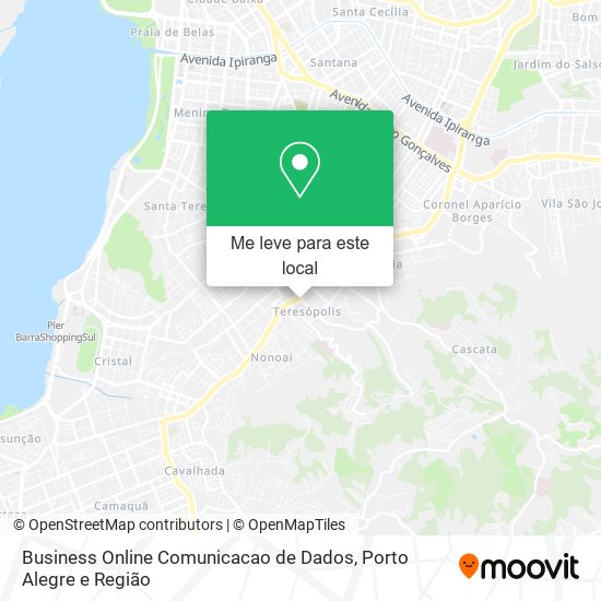 Business Online Comunicacao de Dados mapa