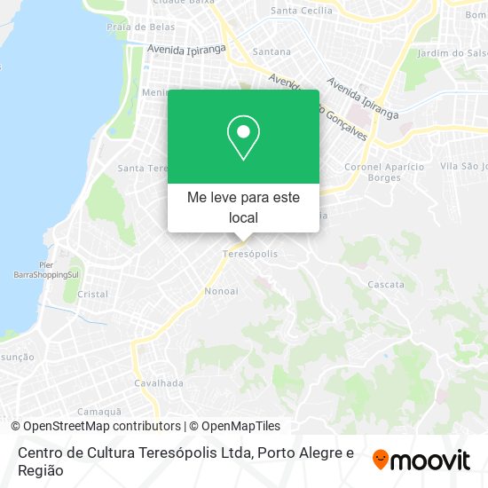 Centro de Cultura Teresópolis Ltda mapa