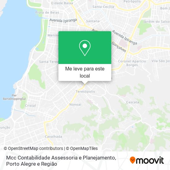 Mcc Contabilidade Assessoria e Planejamento mapa