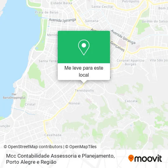 Mcc Contabilidade Assessoria e Planejamento mapa