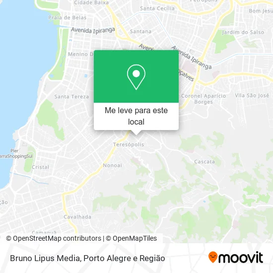 Bruno Lipus Media mapa