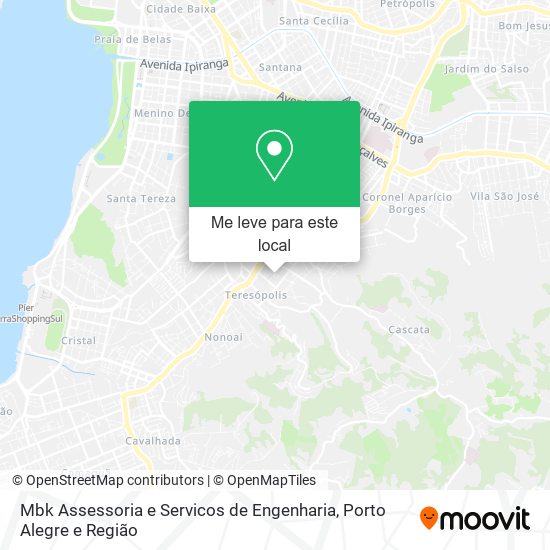 Mbk Assessoria e Servicos de Engenharia mapa