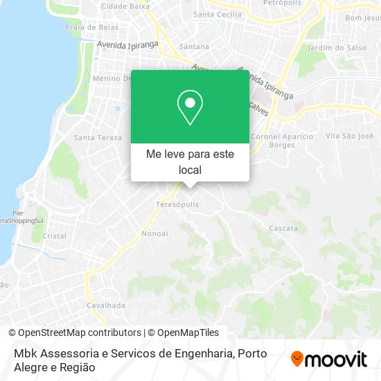 Mbk Assessoria e Servicos de Engenharia mapa