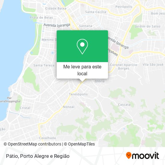 Pátio mapa
