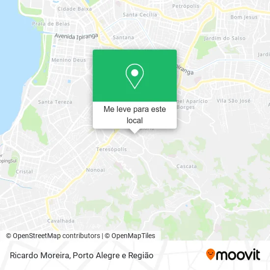 Ricardo Moreira mapa
