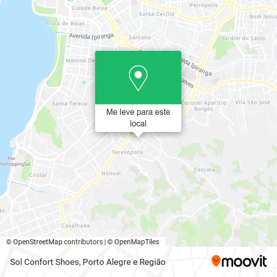 Sol Confort Shoes mapa